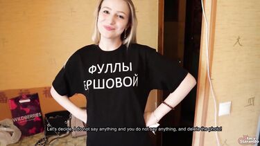 Stacy Starando: Сводный брат шантажист поймал сестру на краже денег и заставил ебаться с ним