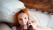 достал большой член и дал в рот