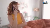 рыжая нимфоманка вызывает мужа на час