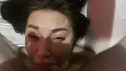 долбит хуем глотку Моники Фокс