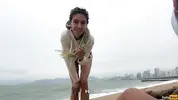 заметила шалуна!
