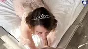 именинница делает минет от 1 лица бойфренду