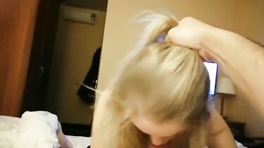 Замужняя любовница сосет чужой хуй от первого лица в позе 69