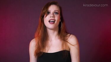 Ты зашел, чтобы я тебя унизила и оскорбила? Тогда дрочи свой рабский хуй!